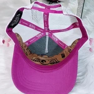 Vondutch サテンキャップ ピンク y2k Vondutch サテンキャップ ピンク y2k Vondutch サテンキャップ